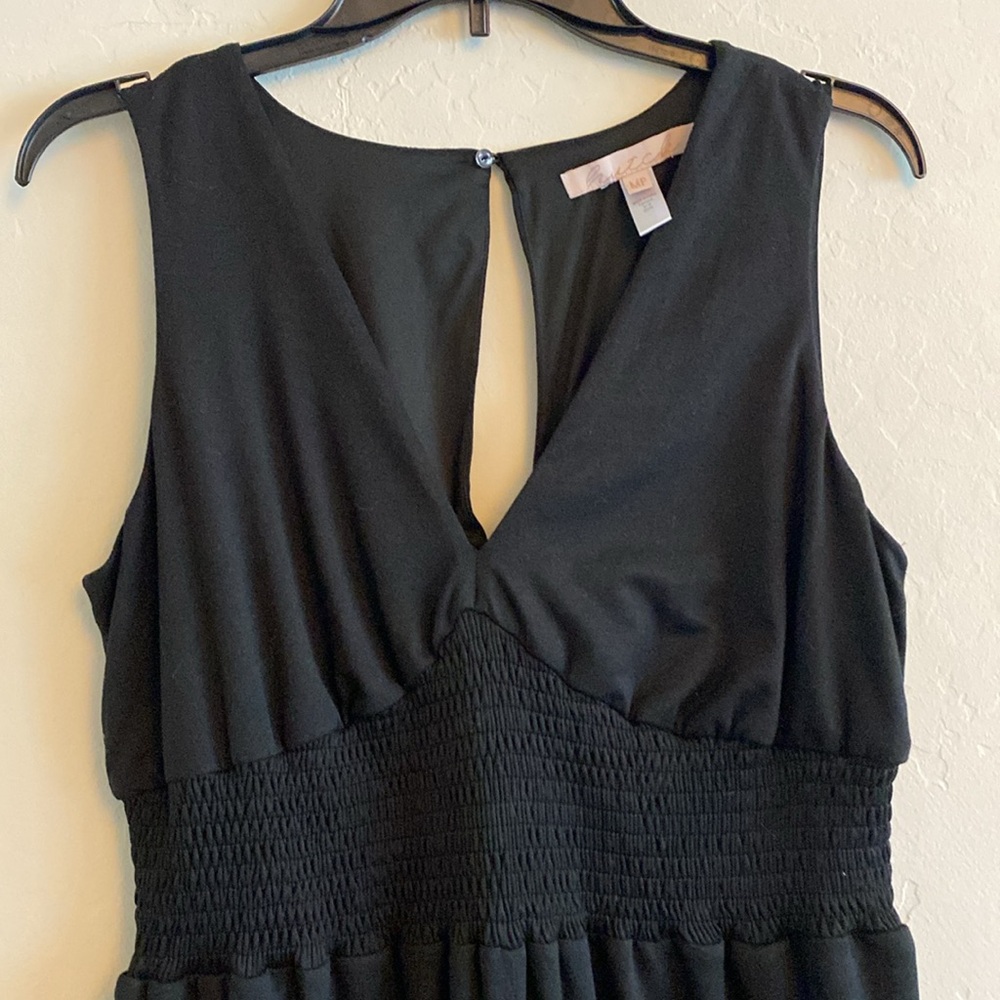 Hutch Wide Leg Knit Jumpsuit size M black - Picture 7 of 12